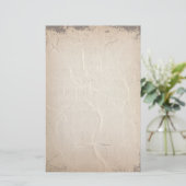 Gewatteerde Antiek banketbakkerij Briefpapier (Staand voorkant)