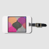 Gewatteerde Arabische Nachten Bagagelabel (Voorkant (horizontaal))