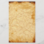 Gewatteerde  banketbakkerij briefpapier (Achterkant)