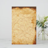 Gewatteerde  banketbakkerij briefpapier (Staand voorkant)