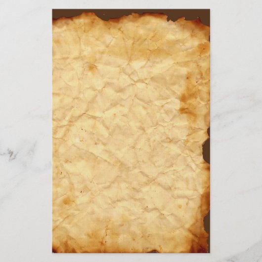 Gewatteerde  banketbakkerij briefpapier (Voorkant)