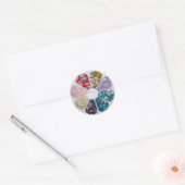 Gewatteerde Dresden Sticker (Envelop)
