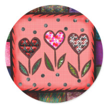 Gewatteerde harten T-shirts en geschenken