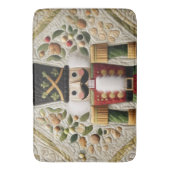 Gewatteerde kerst Notenkraker Badmat (Voorkant Verticaal)