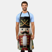 Gewatteerde kerst Notenkraker II Schort (Gedragen)