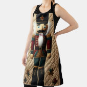 Gewatteerde kerst Notenkraker Schort (Insitu)