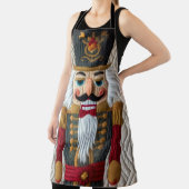 Gewatteerde kerst Notenkraker Schort (Insitu)