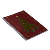 Gewatteerde kerst Notitieboek (Rechterzijde)