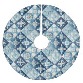 Gewatteerde kerst ontwerp kerstboom rok (Voorkant)