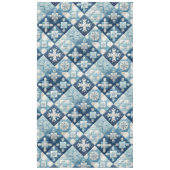 Gewatteerde kerst ontwerp tafelkleed (Voorkant)