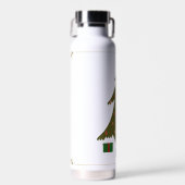 gewatteerde kerst waterfles (Voorkant)