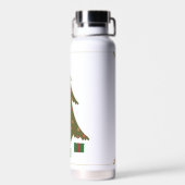 gewatteerde kerst waterfles (Achterkant)