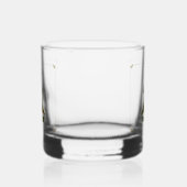 gewatteerde kerst whisky glas (Rechts)