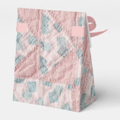 Gewatteerde namaak geschenkdoos bedankdoosjes (Achterkant)