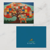 Gewatteerde Poedel Note Kaart Notitiekaartje (Voorkant / Achterkant)