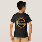 Gewatteerde Shirten van TN-Kind op zonne-energie T-shirt (Achterkant volledig)