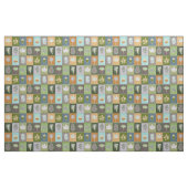 Gewatteerde zomerbladeren stof (Yard (91,4 cm))