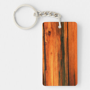 geweerhoude houten schuur sleutelhanger