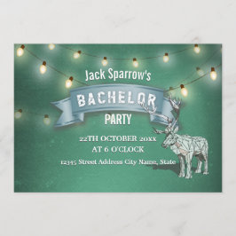 Gewei Jacht Verloofde Herenfeest Lichtslang Kaart