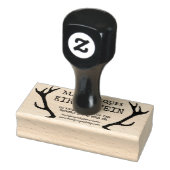 gewei Logo Retouradres Namen Contact Rubberstempel (Stempel)