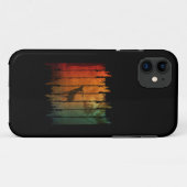 GEWEI WILD HERT NATUUR Case-Mate iPhone CASE (Achterkant (horizontaal))