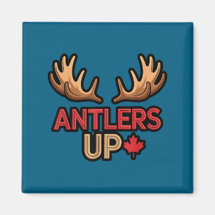 Geweien omhoog Canadese trots grappige Canada vlag Magneet
