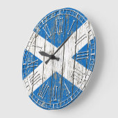 Gewekte vlag van Schotland Grote Klok (Hoek)