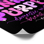 Geweld binnen het gezin en borstkanker poster (Hoek)