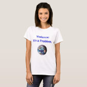 Geweld - een probleem t-shirt (Voorkant volledig)