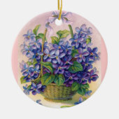  geweld in een mandornament keramisch ornament (Voorkant)