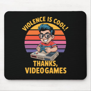 Geweld Is Cool Dankzij Videogames Grappige Retro S Muismat