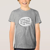 Geweld Tri-Blend Shirt (Voorkant)