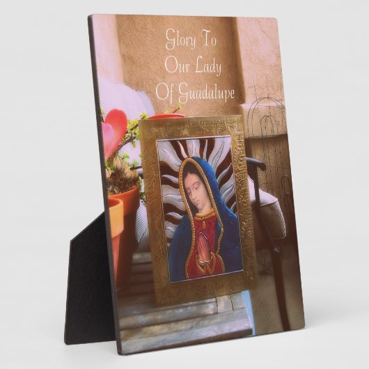 GEWELD VOOR ONZE LADY VAN GUADALUPE FOTOPLAAT (Zijkant)