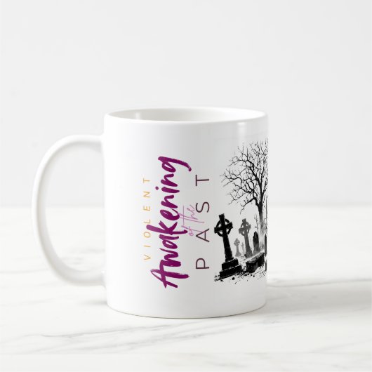 Gewelddadig ontwaken uit het verleden koffiemok (Links)