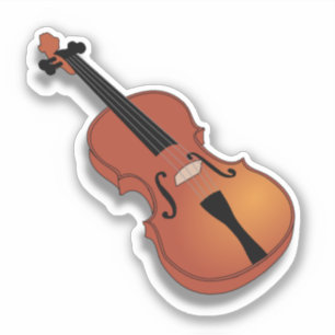 Gewelddadig, sterk instrument sticker