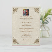 Gewelddadige Man Dag van de uitnodiging tot een do (Staand voorkant)