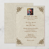 Gewelddadige Man Dag van de uitnodiging tot een do (Voorkant / Achterkant)