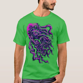Gewelddadige octopus t-shirt
