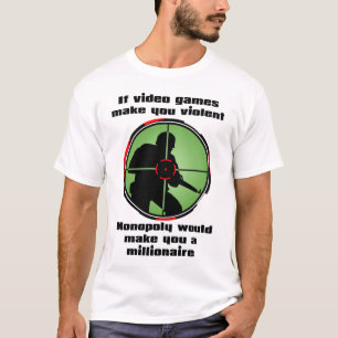 Gewelddadige Videogames Grappige T-shirt