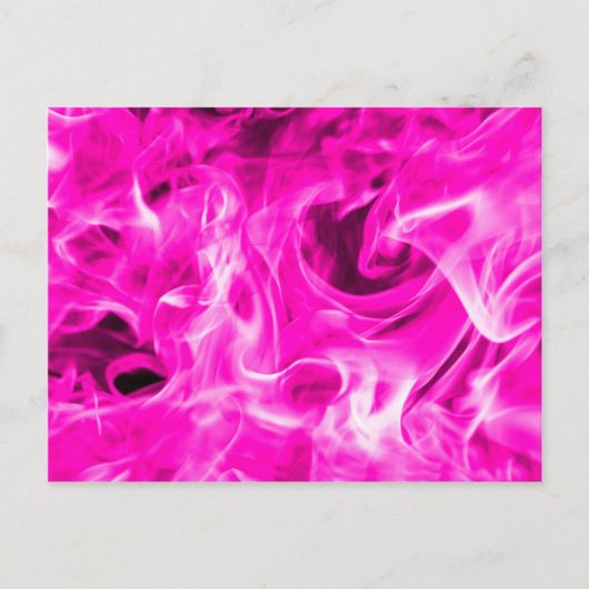 Gewelddadige vlam en violette vuurcadeaus uit St.  Briefkaart (Voorkant)
