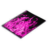 Gewelddadige vlam en violette vuurcadeaus uit St. Notitieboek (Linkerzijde)