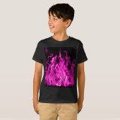 Gewelddadige vlam en violette vuurcadeaus uit St.  T-shirt (Voorkant volledig)