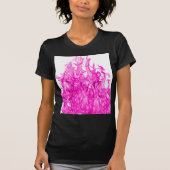 Gewelddadige vlam en violette vuurcadeaus uit St.  T-shirt (Voorkant)