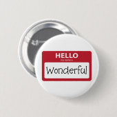 geweldig 001 ronde button 5,7 cm (Voorkant /achterkant)
