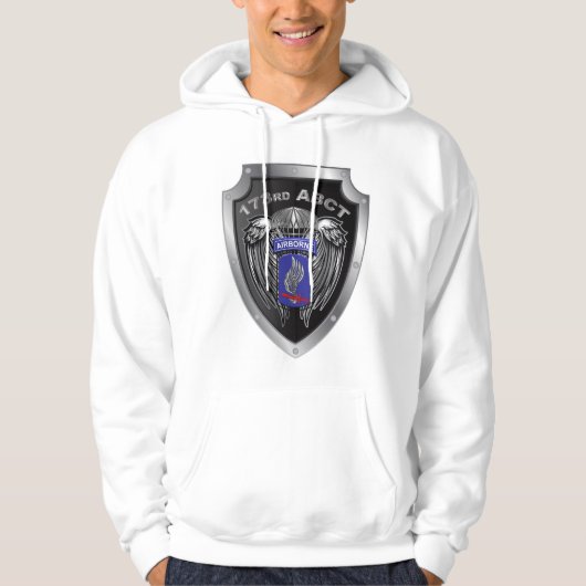 Geweldig 173e luchtbrigadegevechtsteam hoodie (Voorkant)