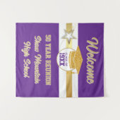 Geweldig! 50 Jaar Klasse Reünie Tapijt Wandkleed (Voorkant (horizontaal))