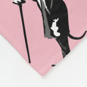 Geweldig abstract Dane patroon Fleece Deken (Hoek)