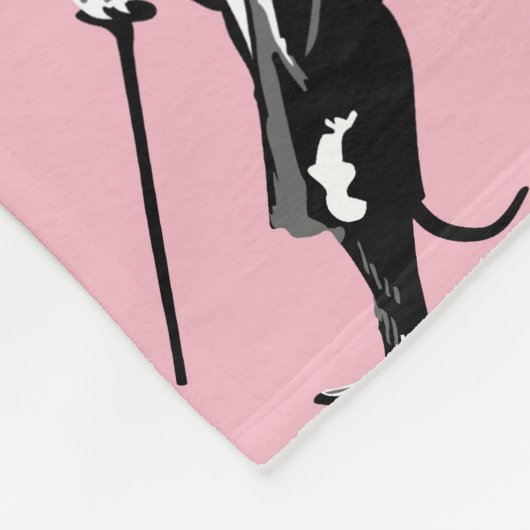 Geweldig abstract Dane patroon Fleece Deken (Hoek)