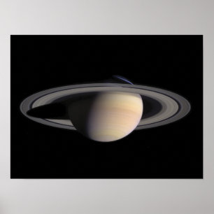Geweldig afbeelding van Saturnus, van NASA Poster