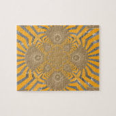 Geweldig Afrikaanse symmetrische patroonvormgeving Legpuzzel (Horizontaal)